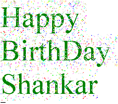 Happy BirthDay Shankar