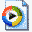 El icono del adjunto, representa un archivo de Windows Media.